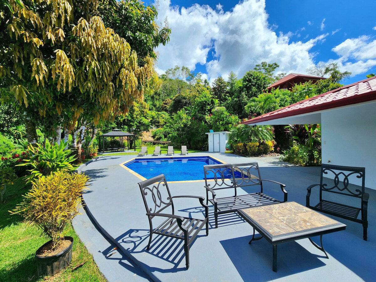 Restorative jungle respite with ocean views
