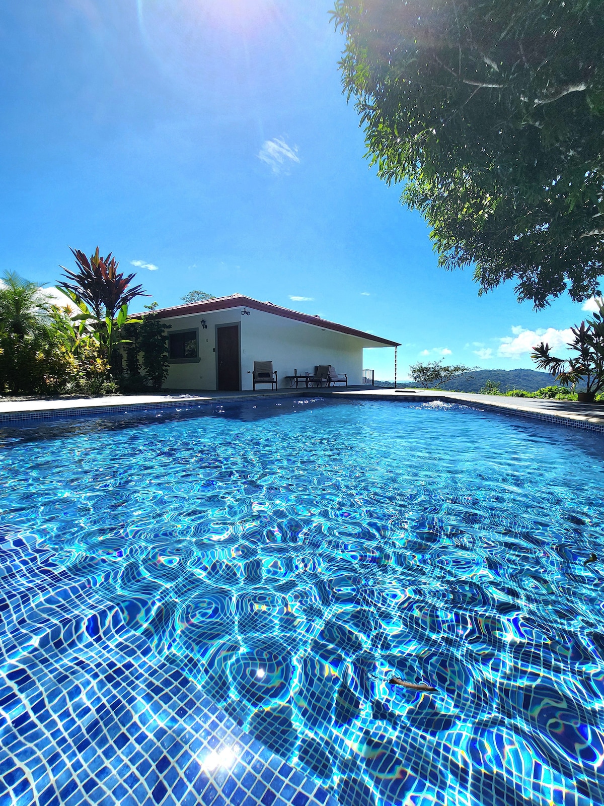 Lovely oasis overlooking the Jungle and sea